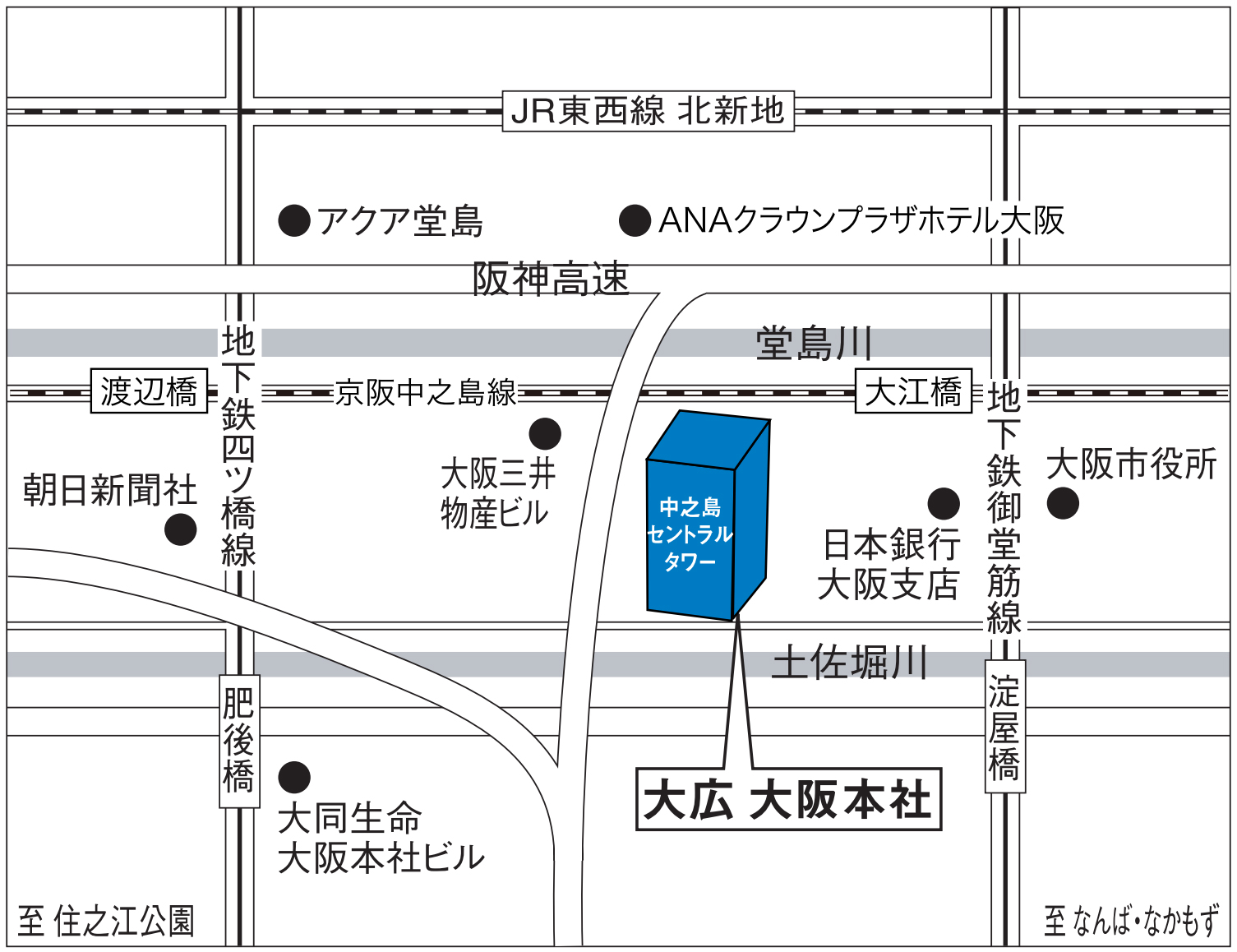 Access Map - 大阪