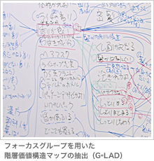 フォーカスグループを用いた階層価値構造マップの抽出 (G*LAD)